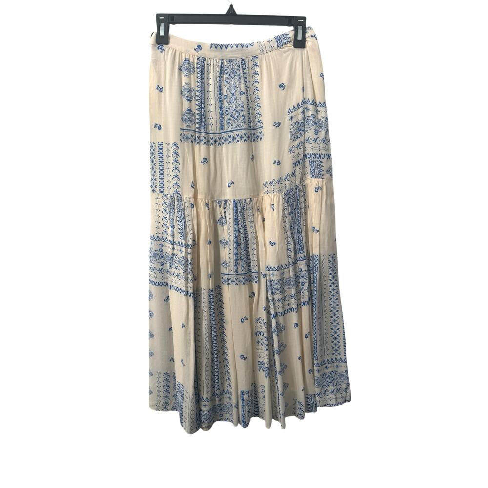 NWT! BA&SH Jupe Ionder Bandana Flowy Printed Midi Skirt - Size 1 / Small - Picture 10 of 10